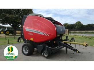 Presse à balles rondes Massey Ferguson 520V - 1