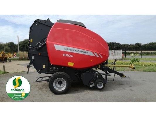 Presse à balles rondes Massey Ferguson 520V