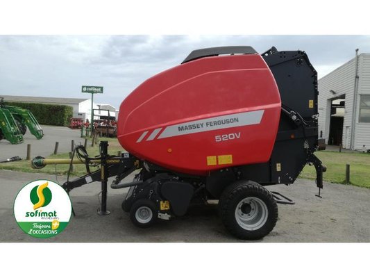 Presse à balles rondes Massey Ferguson 520V