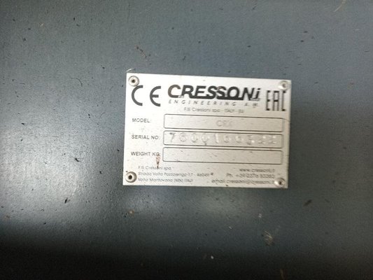 Barre de coupe pour moissonneuse batteuse Cressoni CRX760