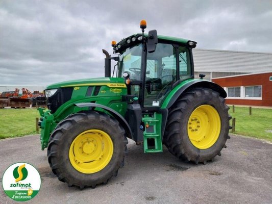 Tracteur agricole John Deere 6R140