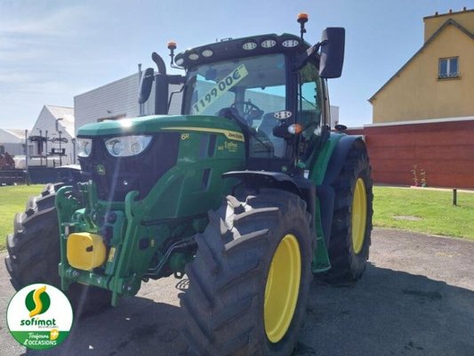 Tracteur agricole John Deere 6R140