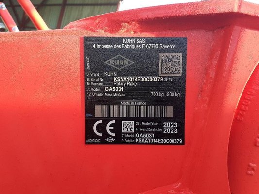 Andaineur Kuhn GA5031