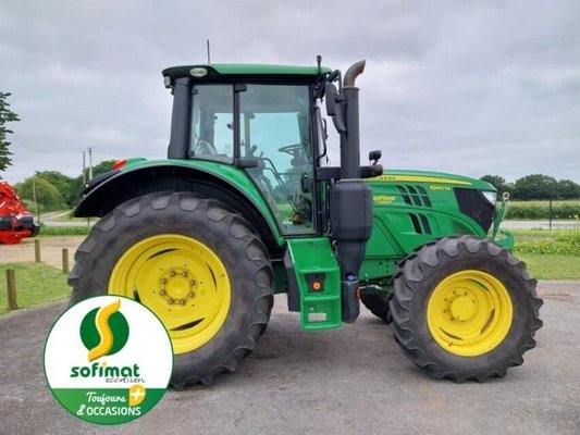 Tracteur agricole John Deere 6140M