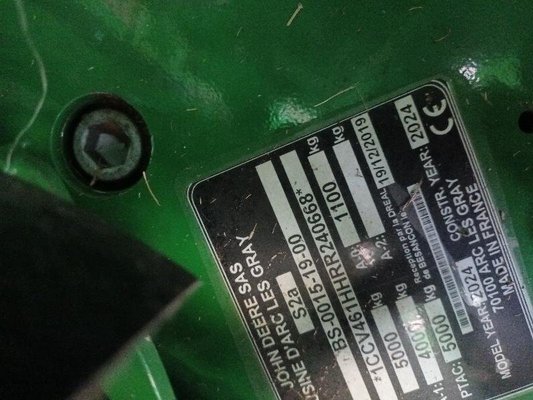 Presse à balles rondes John Deere V461R
