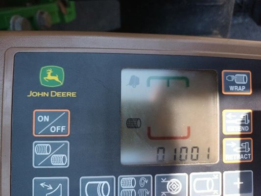 Presse à balles rondes John Deere V461M