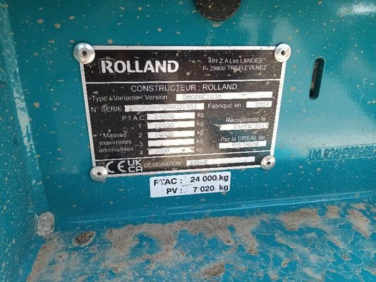 Benne agricole Rolland RS6835