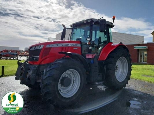 Tracteur agricole Massey Ferguson 7718